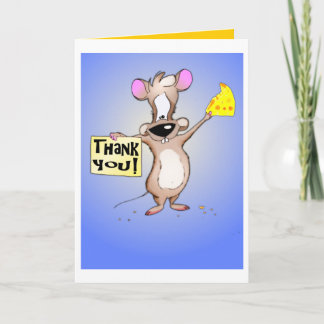 Danke, Mouse Dankeskarte