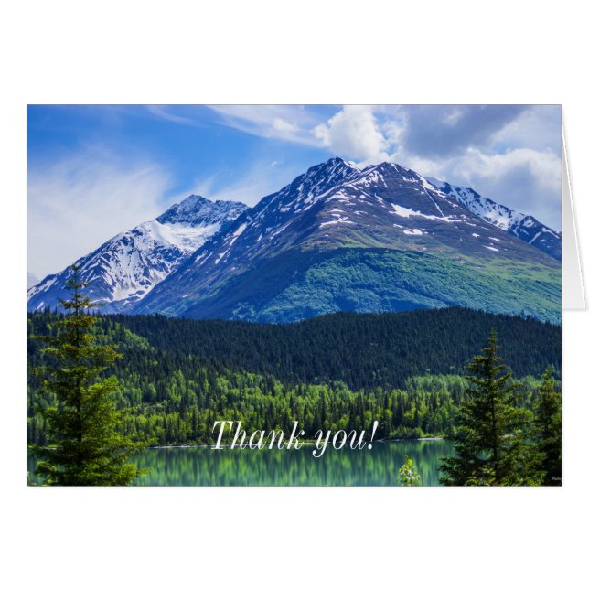 Danke Notecard (Vorderseite (Horizontal))