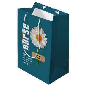 Danke Nurse Daisy Design Geschenktaschen Mittlere Geschenktüte