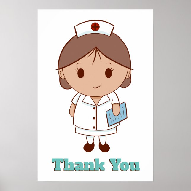 Danke, Nurse Poster (Vorne)