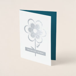 Danke, Nurse. Smiling Daisy Luxury Folienkarte