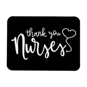 Danke, Nurses   Extravagantes Skript Magnet