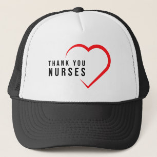 Danke, Nurses   Heart Red Truckerkappe