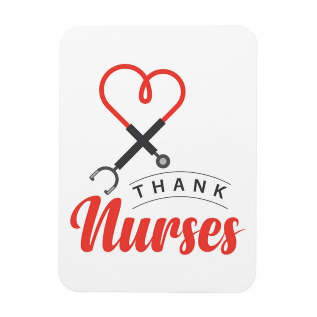 Danke Nurses Magnet (Vertikal)