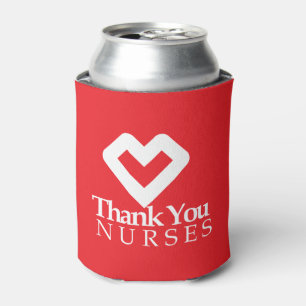 Danke, Nurses   Rotes Herz Dosenkühler