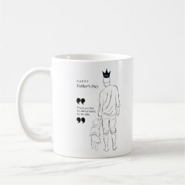 Danke, Papa, immer auf meiner Seite zu sein Kaffeetasse