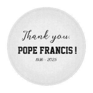 Danke, Papst Franziskus ist gestorben! Schneidebrett