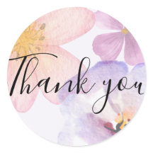 Danke Pastell-Aquarell-Blume