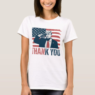 danke patriotischer Trump T-Shirt