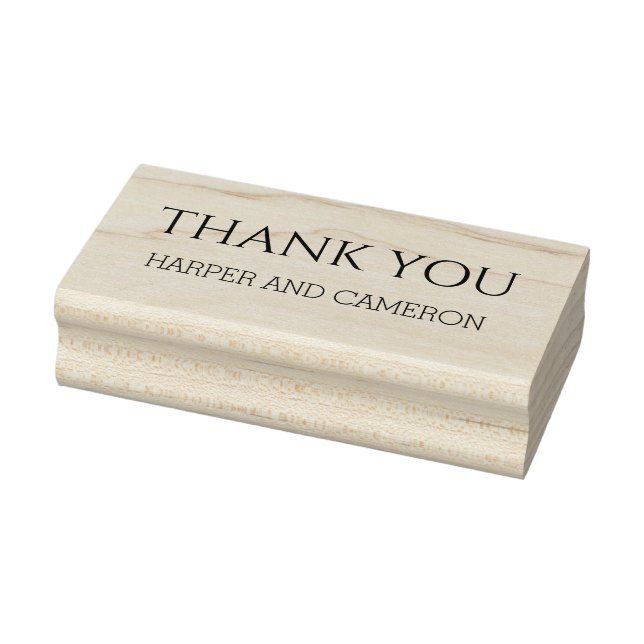 Danke Personalisierte Briefmarke Gummistempel (Stempel)