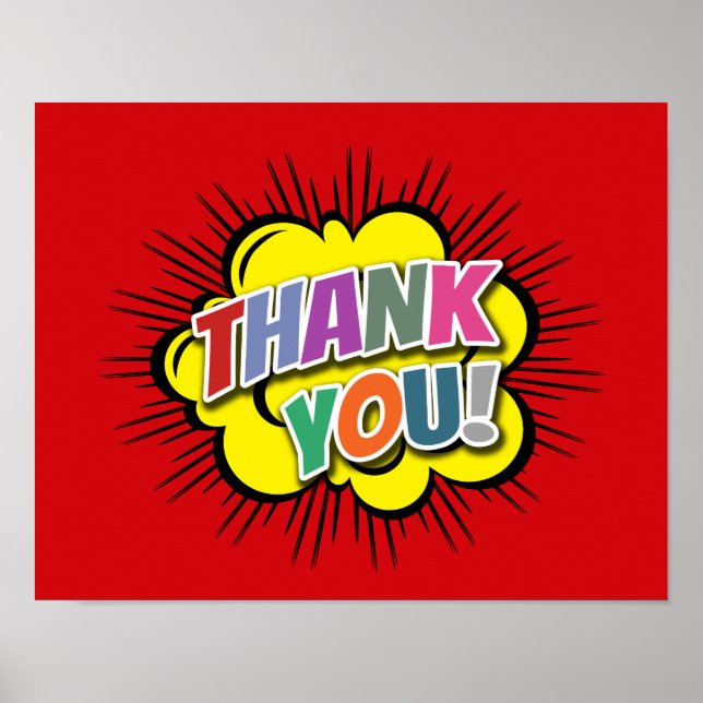 Danke Poster (Vorne)