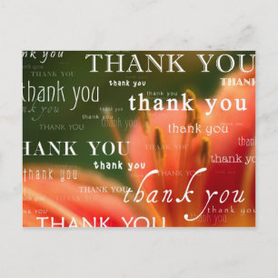 Danke: Postkarte