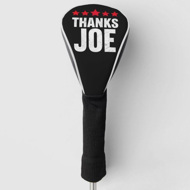 Danke Präsident Joe Biden Danke Joe Golf Headcover (Vorderseite)