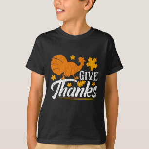 Danke sagen Familie Kinder passende Thanksgiving-G T-Shirt