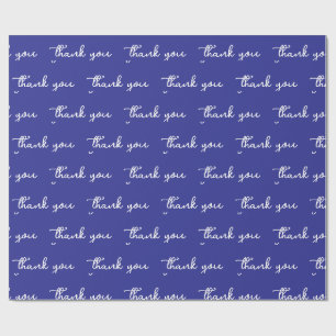 DANKE SCHICK EINFACH MODERN PERSONALISIERT GESCHENKPAPIER
