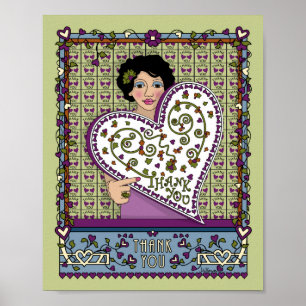 Danke schön_8x10 Poster