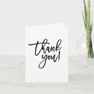 DANKE SCHÖN Black Modern Script Chic Danke Schön