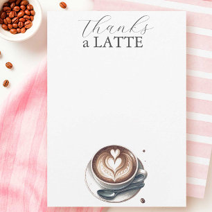 Danke schön Kaffeeliebhaber Notenkarten Mitteilungskarte