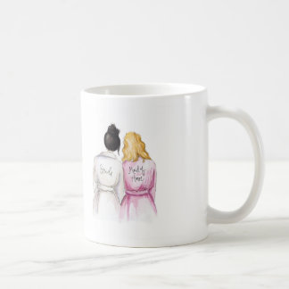 DANKE schwarze Brötchen-Braut-blondes Kaffeetasse