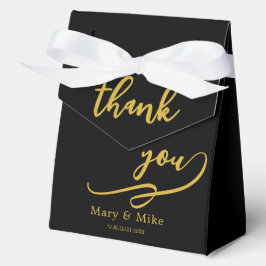 Danke Schwarze Zeltboxen für besondere Geschenke Geschenkschachtel