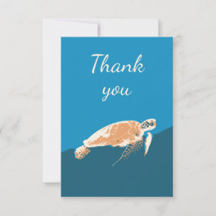Danke Sea Turtle Animal Art