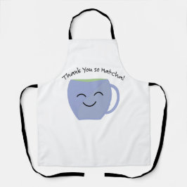 Danke, So Matcha Schürze