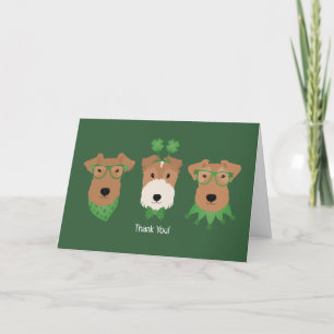 Danke St Patricks Day Welsh Terrier Dogs