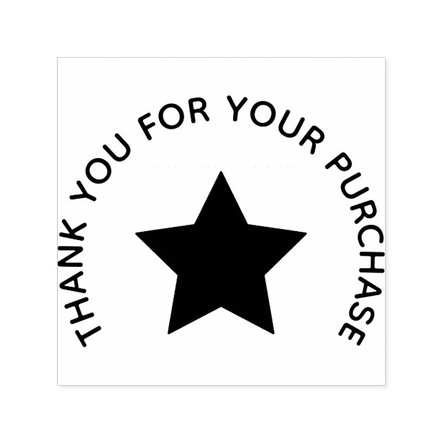 Danke-Stern Akzent Stempel (Design)