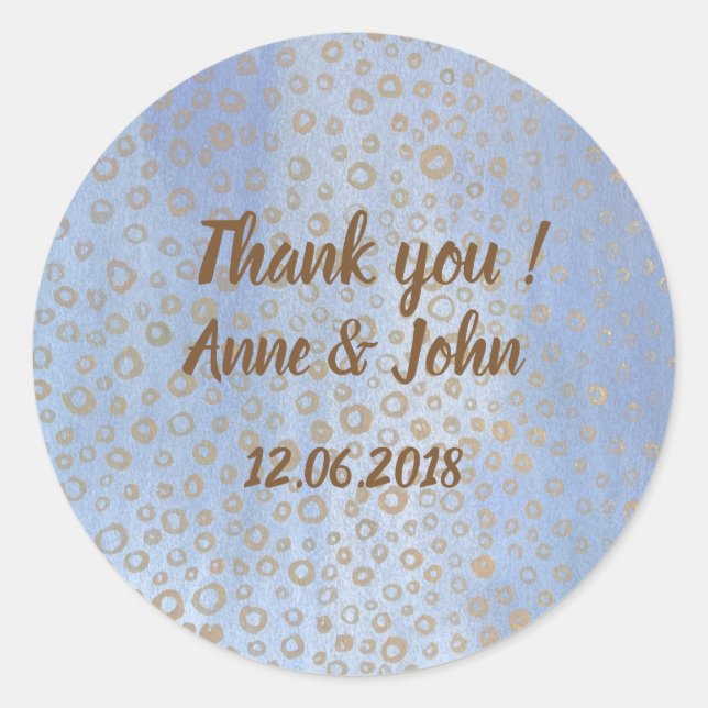 Danke, Sticker (Vorderseite)