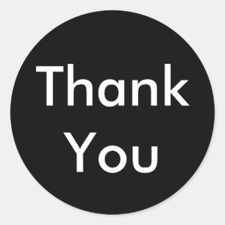 Danke Stickers - Black