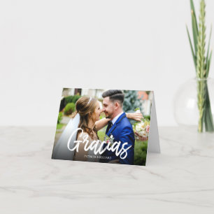 Danke Stylish Script Hochzeit Danke Foto