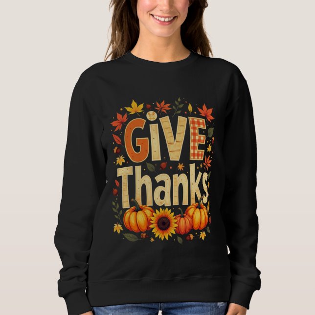 Danke Sweatshirt (Vorderseite)
