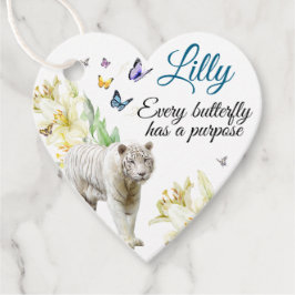 Danke Tags, Tiger Gefallen Tags Geschenkanhänger