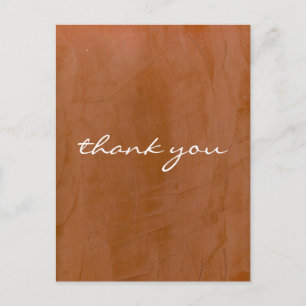 Danke Tangerine Postkarte