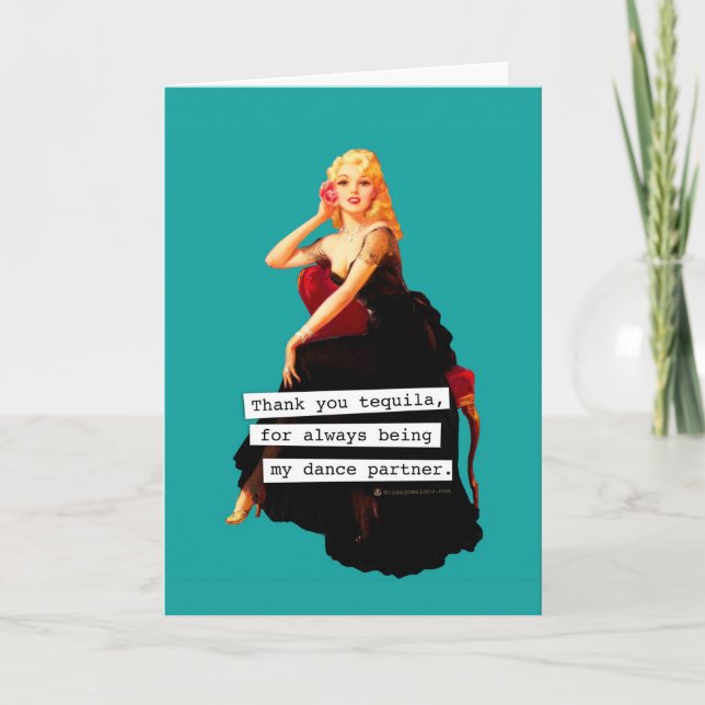 Danke Tequila, mein Tanzpartner zu sein (Vorderseite)