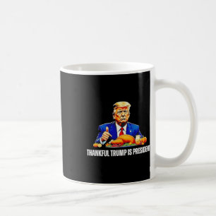 Danke Trump ist Präsident Erntedank Funny Kaffeetasse