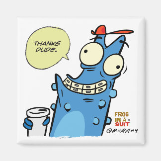 Danke Typ Square Magnet