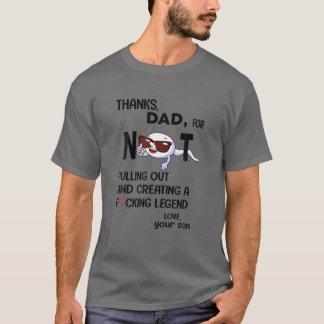 Danke Vater, dass er nicht abgeholt und ein FCKI e T-Shirt