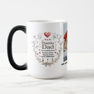 Danke Vater - Feather & Coffee Ring Verwandlungs Verwandlungstasse