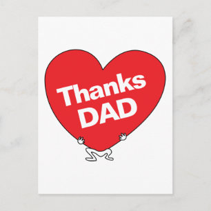 Danke VATER Postkarte