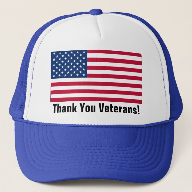 Danke Veterane! Truckerkappe (Vorderseite)