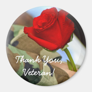 Danke Veteranen-Magnet Magnet