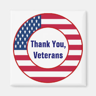 Danke Veteranen-Magnet Magnet
