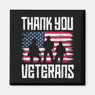 Danke Veteranen-Shirt Veteranen-Tag 2022 Magnet