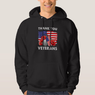 Danke Veterans Combat Boots Poppy Blume Veter Hoodie