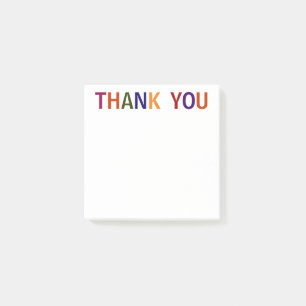 Danke Viel色 3 x 3 Post-it Klebezettel