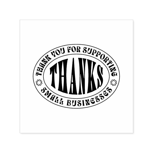 Danke - Vielen Dank für die Unterstützung kleiner  Permastempel (Design)