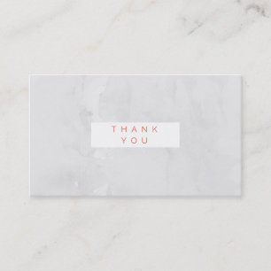 Danke Visitenkarten 100 Satz Visitenkarte