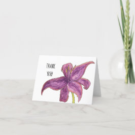 Danke von der Blume Card