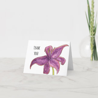 Danke von der Blume Card